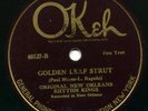 Okeh 40327 NEW ORLEANS RHYTHM KINGS Golden Leaf Strut
