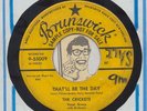 45-RocKaBilly CRICKETS Buddy Holly Promo That'll Be