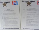 Michael Jackson - BAD, SEALED promo LP and media alert