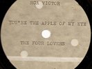 ROCK & ROLL- FOUR LOVERS- 78 RPM ACETATE - TEST PRESS