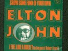 Elton John 45 DJM Grow Some Funk of Your Own PS 1975