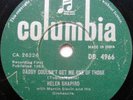 HELEN SHAPIRO Press In India 78 Rpm Queen For Tonight