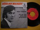 GERARD MANSET...TRES RARE SP ..BIEM...MON AMOUR