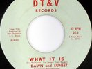 Dawn & Sunset - What It Is/ Include Me. Funk 45