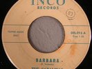 THE CATALINAS Barbara/Someone To Love GARAGE Inco