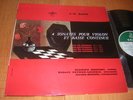 FRENCH ERATO / BACH  violin  BARCHET cello  MUCKEL/EX+