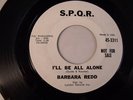 BARBARA REDD PROMO 45 record on S.P.O.R. No.3311 VG ++