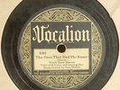 Uncle Dave Macon: Coon That Had the Razor, Vocalion