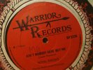 ROYAL RASSES.AIN'T NOBODY HERE BUT ME.WARRIOR RECORDS.