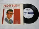 Vintage BUDDY HOLLY EP Record - PEGGY SUE, Coral Label