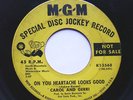 CAROL AND GERRI   MGM DJ Copy   RARE NORTHERN SOUL