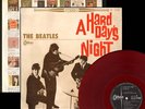 Beatles Hard Day's Night/Red wax Japan 1st issue '64 OP