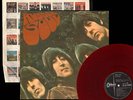 Beatles Rubber Soul/Red wax 1st issue '66 Japan OP-7450
