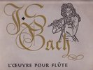 Complete BACH for flute Orig French CHANT du MONDE 2LP