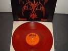 HELLHAMMER SATANIC RITES LP  RED SPLATTER 