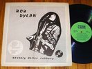 1970s BLUE WAX Rock LP BOB DYLAN Seventy Dollar Robbery