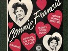 Connie Francis EP MGM Frankie w/ PS 1959