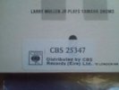 U2 WAR FIRST PRESS Eire CBS Irish with Sticker