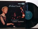 CAROLE SIMPSON All About Carole MONO dg NM-