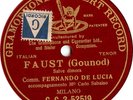 78 rpm FERNANDO DE LUCIA. FAUST: Salve dimora