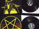 BATHORY Same LP Yellow Goat BLACK MARK 
