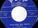 rare Soul 45 RICHARD BERRY have love will travel FLIP