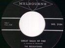 Garage  Rockabilly 45 - ROCKATONES -Great Balls Of Fire