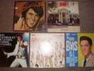 5 NEW/SEALED ORIGINAL ELVIS PRESLEY LP'S RECORDS