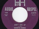CASSIETTA GEORGE Don't Give Up RARE northern soul FUNK