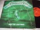 METALLICA 33t  ride the lightning bernett vert SB18026