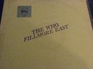 The Who Filmore East TMOQ Yellow Wax OOP KTS Original
