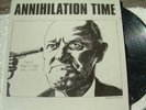 ANNIHILATION TIME 1st LP COLOR WAX black flag pettibon