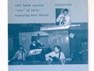 CHET BAKER LP Conception Live Paris 1980 Circle german