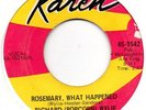 RICHARD (POPCORN) WYLIE-ROSEMARY-KAREN ***RARE ISSUE***