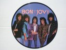 BON JOVI - SLIPPERY WHEN WET - US PICTURE DISC LP -RARE