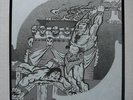 JAG PANZER PROMO SHAPED PICTURE DISC Azra Records 1983