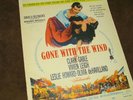 Gone With The Wind Real Movie Poster 1961