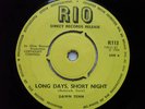 DAWN TENN LONG DAYS SHORT NIGHT ROCKSTEADY RARE 1966RIO