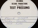 FRANK ZAPPA WAKA/JAWAKA HOT RATS RARE TEST PRESSING LP