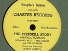 CIVIL RIGHTS 78 - PEEKSKILL STORY - ROBESON / SEEGER