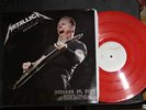 Metallica Acoustic Live October 28, 2007 RED VINYL LP