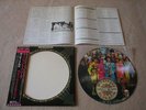 THE BEATLES Sgt. Pepper's JAPAN PICTURE DISC LP w/OBI