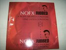 L K COLLECTOR ALERT  NOFX  RIBBED LP CLEAR VINYL