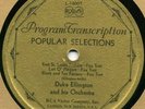 Victor L-16007 DUKE ELLINGTON 1931 Prog Trans E- to E