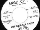 Jay Lyle : RARE Northern Soul 45 on Angel City