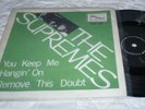 SUPREMES YOU KEEP ME HANGIN ON RARE SWEDEN 45PS