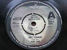 Beatles Apple Yoko Ono 'Mrs Lennon'  uk demo