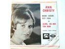 Ann CHRISTY : Mon coeur est fou.   P/S