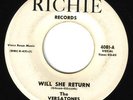DOO WOP 45 VERSATONES  VERY RARE HEAR CLIP BOTH SIDES