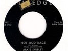 Rockabilly 45 Arkie Shibley Hot Rod Race Gilt-Edge